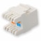 Add-On CAT5E UTP PUNCH DOWN KEYSTONE JACK DUAL IDC WITH CLEAR DUST CAP 180 DEGREE ADD-C5EUJK1D28CC-WE - alternate 5