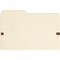 Smead TUFF Pocket 25 Tab Cut Legal Recycled File Pocket, Manila SMD76487 - alternate 2