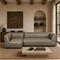 Manhattan Comfort Lukas 118 in Left-Facing 2-Piece Sectional Sofa in Taupe SF1635-TP - alternate 5