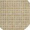 Homeroots 8' Gold And Beige Round Geometric Washable Indoor Outdoor Area Rug 583284 - alternate 7