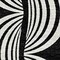 Homeroots 9' X 12' Black And Ivory Ogee Washable Indoor Outdoor Area Rug 601534 - alternate 5