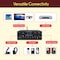 Pyle Wireless Bluetooth Streaming Amplifier, 200W Multi Channel Home Audio Receiver with Hi Def in/Out PDA99BU - alternate 4