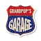 Signmission Grandpop's Garage, 12 Inch X 12 Inch, Plastic Sign SHI-P-12-383-GRANDPOP - alternate 1