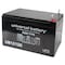 Upg Sealed Lead Acid Battery, 12 V, 12Ah, UB12120, T5 Tab Terminal, AGM Type 40842 - alternate 1