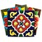 Homeroots 6" X 6" Festival Brights Mosaic Peel And Stick Removable Tiles 382871 - alternate 1