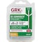 Grk Fasteners GRK RT No, 8 x 2-1/2'' Star Drive White Composite Screw, 100 Ct. 96075 - alternate 2