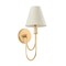 Hudson Valley Lighting Warrensburg 6.5 in. Wall Sconce Vintage Gold Leaf 5716-VGL - alternate 1