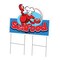 Signmission Seafood Die Cut Yard Sign & Stake outdoor plastic coroplast window, C-DC-2436-Seafood19 C-DC-2436-Seafood19 - alternate 1