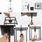 Jonathan Y Quinn 8.13" 1-Light Industrial Farmhouse Iron/Glass LED Pendant, Oil Rubbed Bronze JYL7583A - alternate 10