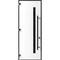Vdomdoors Steel Door Dekton 0163 Ardesia Nero 96вЂќ/ Entry Door Painted W36xH96 Right hand Inswing DEKTON0163EXD-ARD-W36xH96-RH-I - alternate 3