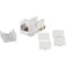 C2G CAT6 RJ45 UTP KEYSTONE JACK - WHITE 29311 - alternate 2