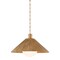 Troy Lighting Woodside 1 Light Pendant, Patina Brass, 22 In x 13.25 In F1422-PBR - alternate 1