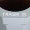 Happimess Fleur 25-Gallon Disposable Corrugated Cardboard Event Trash Can and Recycling Bin, Fog Gray, 2PK HPM1300C-SET2 - alternate 8