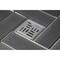 Kingston Brass 4" Stainless Steel Square Shower Drain with Flange and Hair Trap, Brushed Stainless Steel BSF4410SS - alternate 4