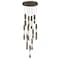 Euf Ronda, Chandelier , 11-Light, 20", Weathered Brass, Alabaster 50119-011 - alternate 5