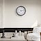 Clockswise 12-inch Non-Ticking Quartz Wall Clock with Thermometer & Hygrometer - Battery Operated QI004748.BK.12 - alternate 9