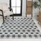 Jonathan Y Darcy Traditional Geometric Bold Gingham Navy/Cream 3 ft. x 5 ft. Indoor/Outdoor Area Rug TSN201C-3 - alternate 5