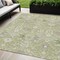 Homeroots 5' X 8' Artichoke Green Gray And Ivory Oriental Washable Indoor Outdoor Area Rug 598011 - alternate 1