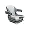 Uni Pro Big Dog Diablo/Hustler Super Z Mower Mechanical Suspension Seat Black/Silver Vinyl 8645 - alternate 6