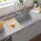 Msi Undermount Stainless Steel 32 In. Single Bowl Workstation Kitchen Sink w/Cutting Board, Colander ZOR-STL-SBSNK-003 - alternate 6