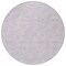 Homeroots 8' Lavender And Purple Round Geometric Washable Indoor Outdoor Area Rug 602421 - alternate 8