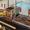 Koolmore 92 in. Argentine Santa Maria Charcoal and Wood Grill, Adjustable Outdoor BBQ, Black KM-OG-AWD-92 - alternate 7