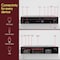 Pyle 5.2 Channel Bluetooth Home Theater Amplifier, 240 watts Peak Power, Microphone Input with Echo for PT875BT - alternate 5