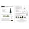 Holiday Bright Lights 1-2 Tree 7-1/2 ft. Slim LED 1582 ct Easton Spruce Cascading Color Changing Chr 24-07063A - alternate 7