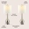 Jonathan Y Tyler 24" Modern Classic Gourd Iron LED Table Lamp w/ Pull-Chain w/ Dual USB Charging Port, Nick, 2PK JYL1127B-SET2 - alternate 6