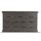 Homeroots 64" Gray Solid Wood Seven Drawer Double Dresser 554674 - alternate 5