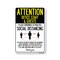 Signmission Public Safety, Office Staff And Guests Practice Social Distancing, 24in X 18in, OS-NS-A-1824-25405 OS-NS-A-1824-25405 - alternate 1
