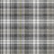 Homeroots 8' Charcoal Ivory And Gold Round Plaid Washable Indoor Outdoor Area Rug 597101 - alternate 5