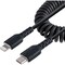 Startech.Com 50cm/20in USB C Lightning Cable, Coiled RUSB2CLT50CMBC - alternate 1