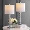 Jonathan Y Cary 27.5" Modern Stacked Crystal/Metal LED Table Lamp, Chrome/Clear, 2PK JYL5053A-SET2 - alternate 8