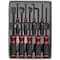 Performance Tool 9 pc. Hook Pick Scraper Set, Chrome Vanadium Steel, Non-Slip Grips W948 - alternate 7