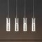 Jonathan Y Mium 29.5" 4-Light Modern Style Iron/Crystal/Glass Integrated LED Linear Pendant, Chrome JYL1706A - alternate 8