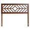 Baxton Studio Olsen Wood Headboard with Geometric Cutout Design, Full 265-14462-ZORO - alternate 3