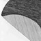 Jonathan Y Evan Modern Rustic Organic Curve Dark Gray 6 ft. x 9 ft. Indoor/Outdoor Shaped Area Rug SHP102B-6 - alternate 6