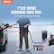 Vevor Fuel Hose Reel Retractable Diesel Hose Reel 1" x 33' Auto Refueling Nozzle 1224BT-100-5 - alternate 6