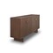 Homeroots 71in Brown Sideboard Soft Close with Four Doors 611012 - alternate 6