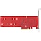 Startech.Com Dual M.2 PCIe SSD Adapter, NVMe / AHCI DUAL-M2-PCIE-CARD-B - alternate 6