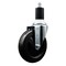 Service Caster 5'' SS Soft Rubber Wheel Swivel 1-1/2'' Expanding Stem Caster SCC-SSEX20S514-SRS-112 - alternate 1