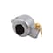 Prime-Line Door Knob Lock-Out Painted Diecast Indoor and Outdoor Painted Silver S 4180 - alternate 3