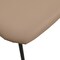 Leisuremod Lyra Collection Modern Chair in Dark Wood back and Taupe Seat, 4PK LCAS-41DTP4 - alternate 5