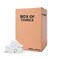 Supremeplus White Half Towel Rags 20 in x 20 in, 50 lbs. Boxes SP-3227 - alternate 1