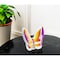 Homeroots 3" Purple and Orange Crystal Butterfly Figurine Tabletop Sculpture 554008 - alternate 2