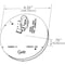 Grote Lighting SuperNova 4in Round LED Stop Tail Turn Light, Red, , 0.03A Tail, 0.56A Stop 54562 - alternate 5