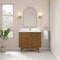 James Martin Vanities Laurent 36" Sgl Vanity, Honey Oak w/ Sgl Hole 3 CM White Zeus Silestone Top and Matching Backsplash 545-V36-HNO-1WZ - alternate 9