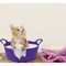 Tuff Stuff Products 5 Qt. Sky Blue Plastic Flex Tub F5Q-SBL - alternate 1