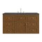 James Martin Vanities Laurent 48" Single Vanity, Honey Oak w/ 3 CM Parisien Bleu Silestone Top 545-V48-HNO-3PBL - alternate 7